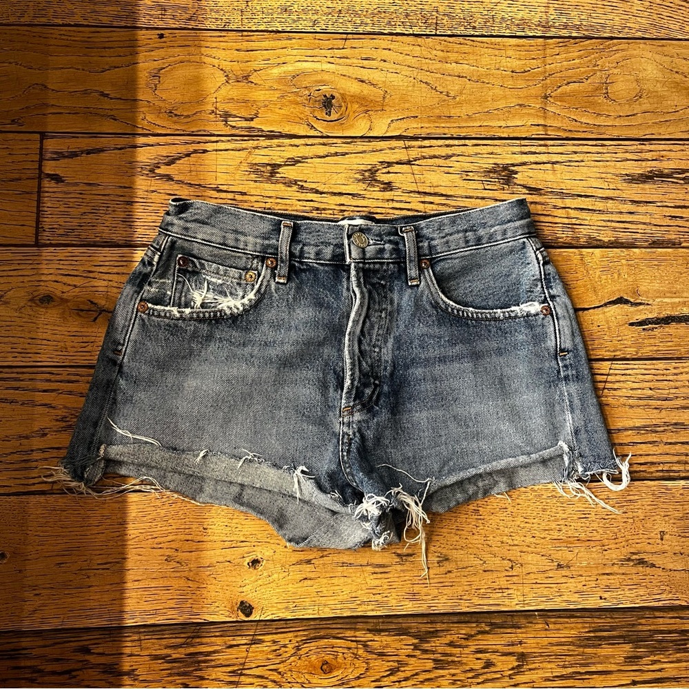 Agolde Parker jean shorts size 25